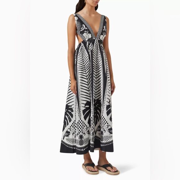 FARM Rio Dresses & Skirts - Farm Rio‎ Macaw Elegance Maxi Dress